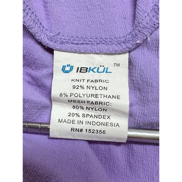IBKUL Women's Purple Long Sleeve Top - Picture 7 of 10